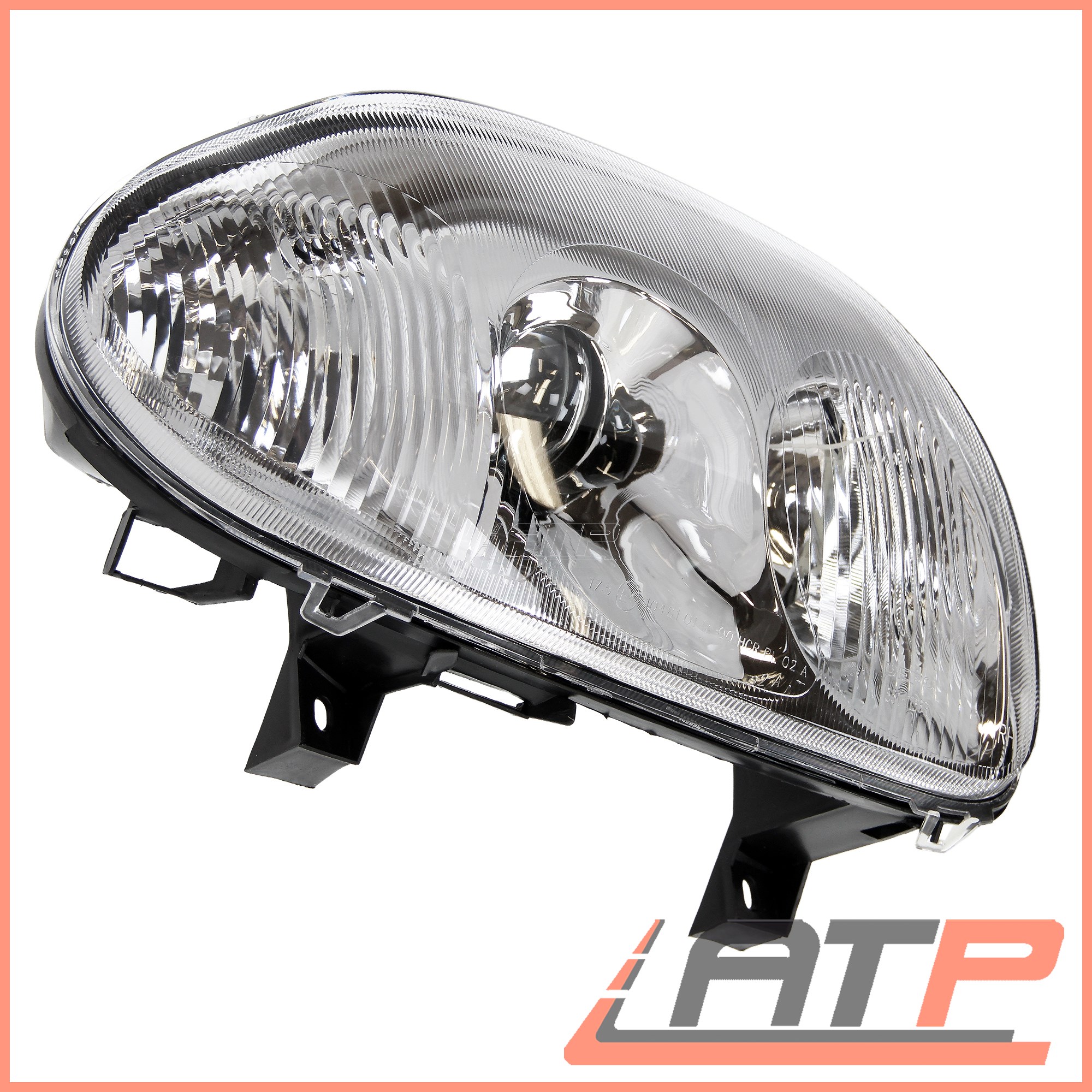 2X HEADLAMP HEADLIGHT H7/HB3 LEFT+RIGHT RENAULT CLIO MK 2 9804 1.2+3.0 eBay