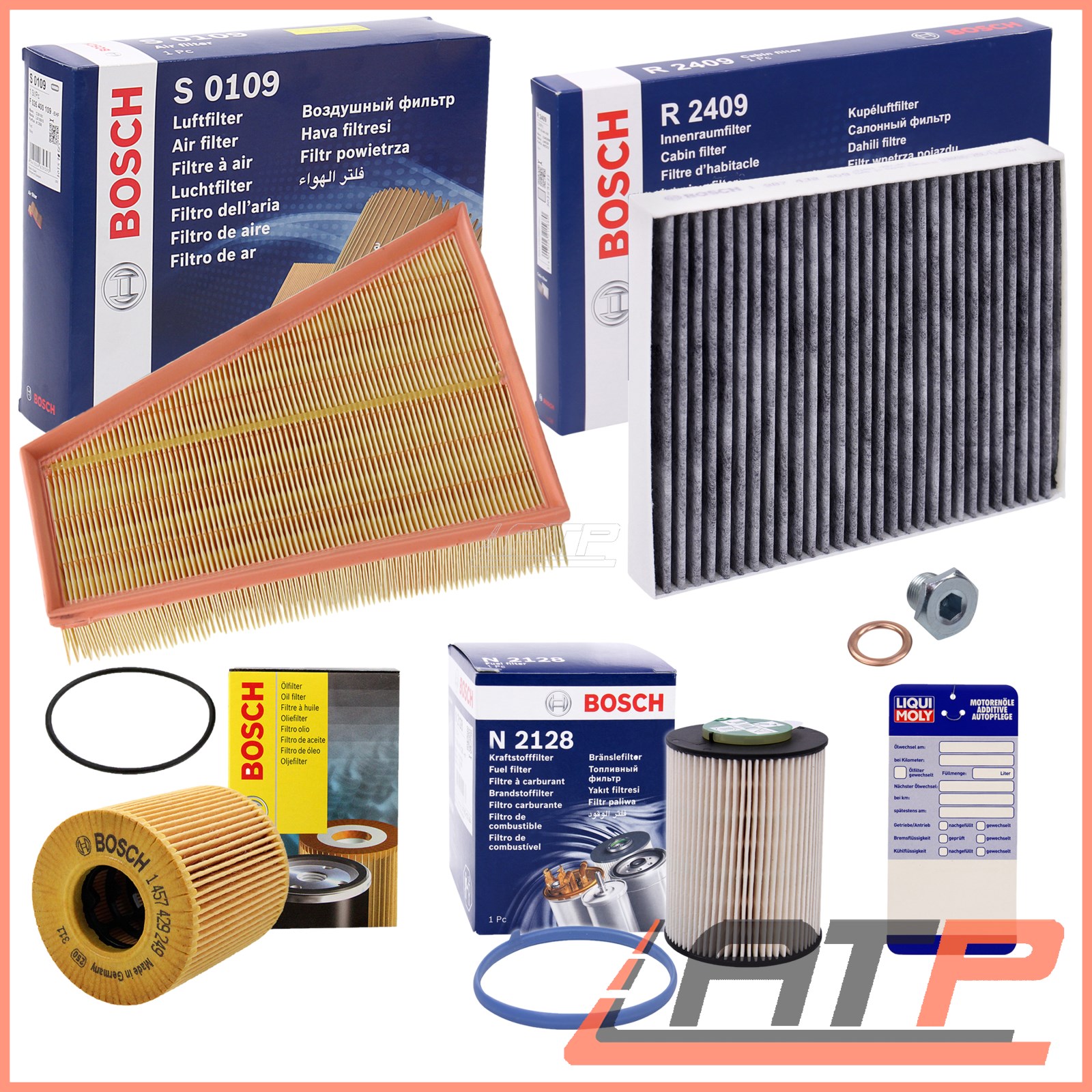 BOSCHFILTER KIT FORD MONDEO MK 4 2.0 TDCI 0712 eBay