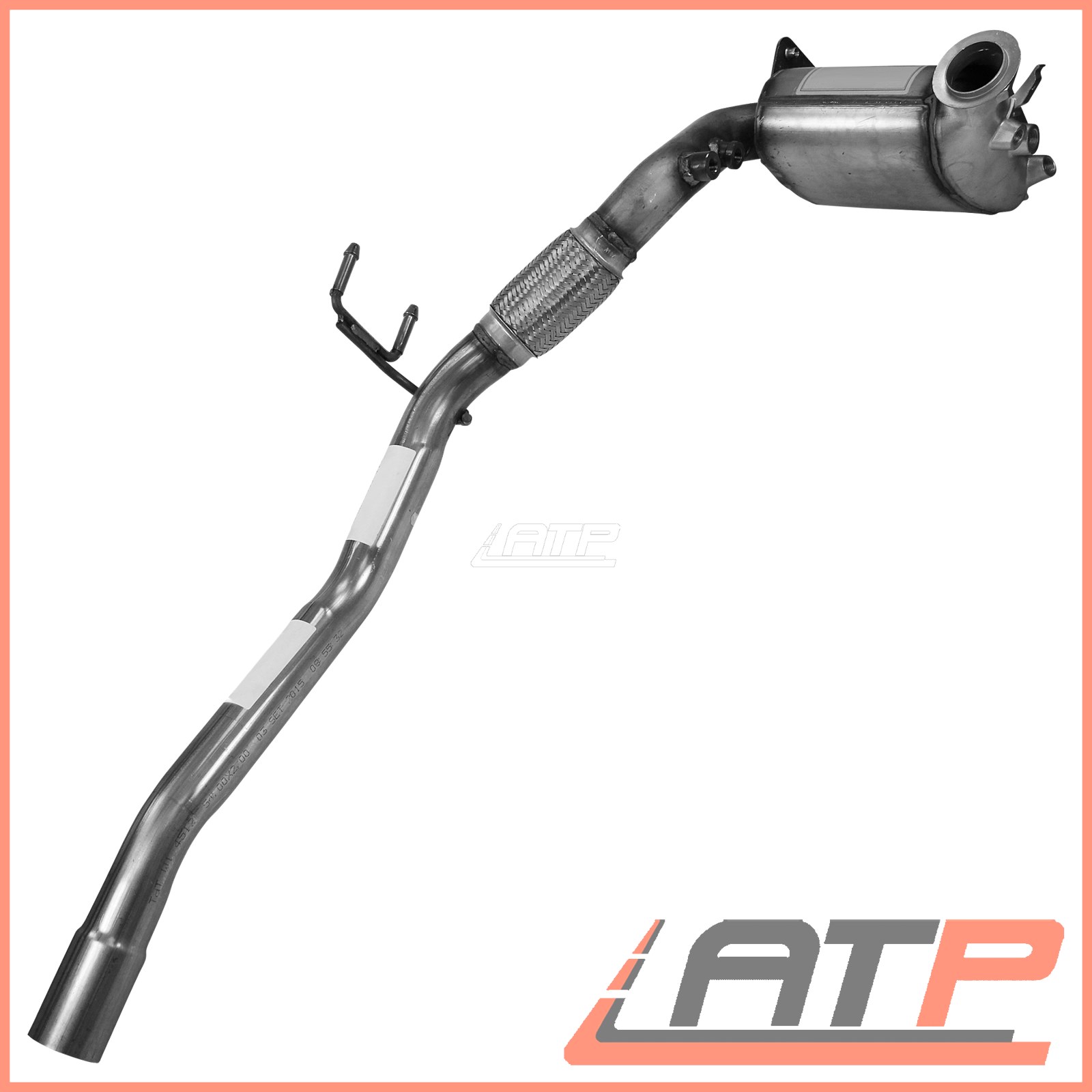 EXHAUST DIESEL PARTICULATE Filter Dpf Seat Toledo Mk 3 5P 2.0 Tdi 0609