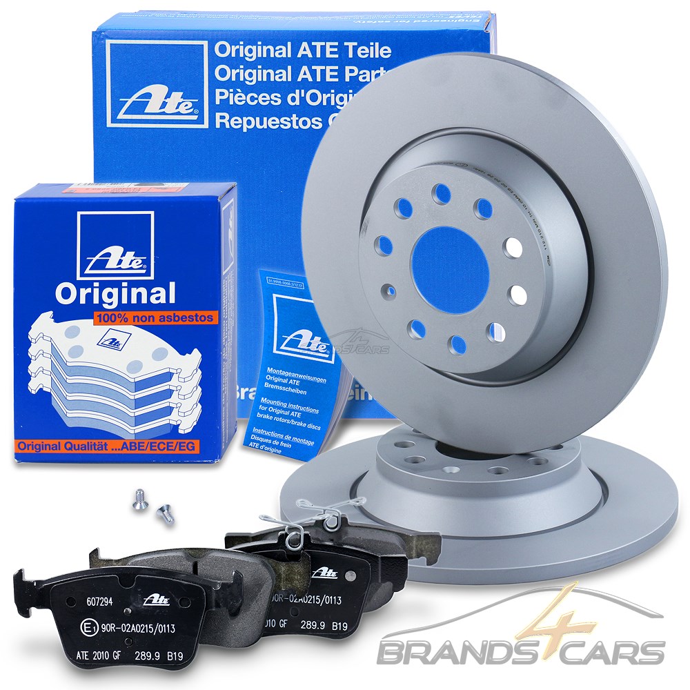 TEXTAR BREMSSCHEIBEN BELÄGE VORNE Ø288 AUDI A3 A3 Sportback VW EOS 3396190