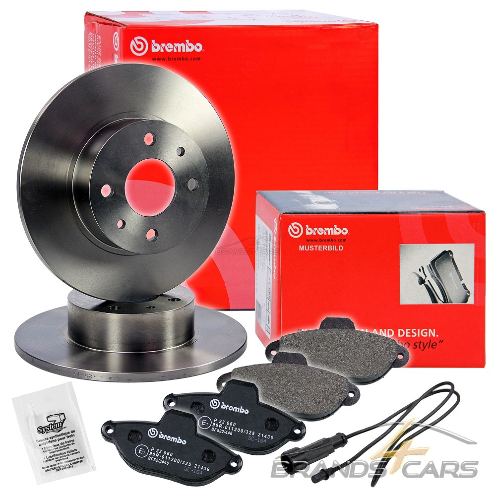 BREMBO BREMSBELÄGE BREMSKLÖTZE SATZ VW VORNE FÜR DACIA SANDERO 2 1.2 1.5 BJ 12