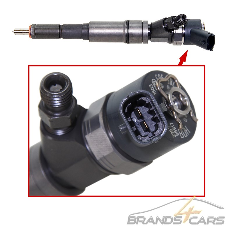 BOSCH EINSPRITZDÜSE EINSPRITZVENTIL FÜR BMW 5-ER E39 NUR 525 D BJ 04.00 ...