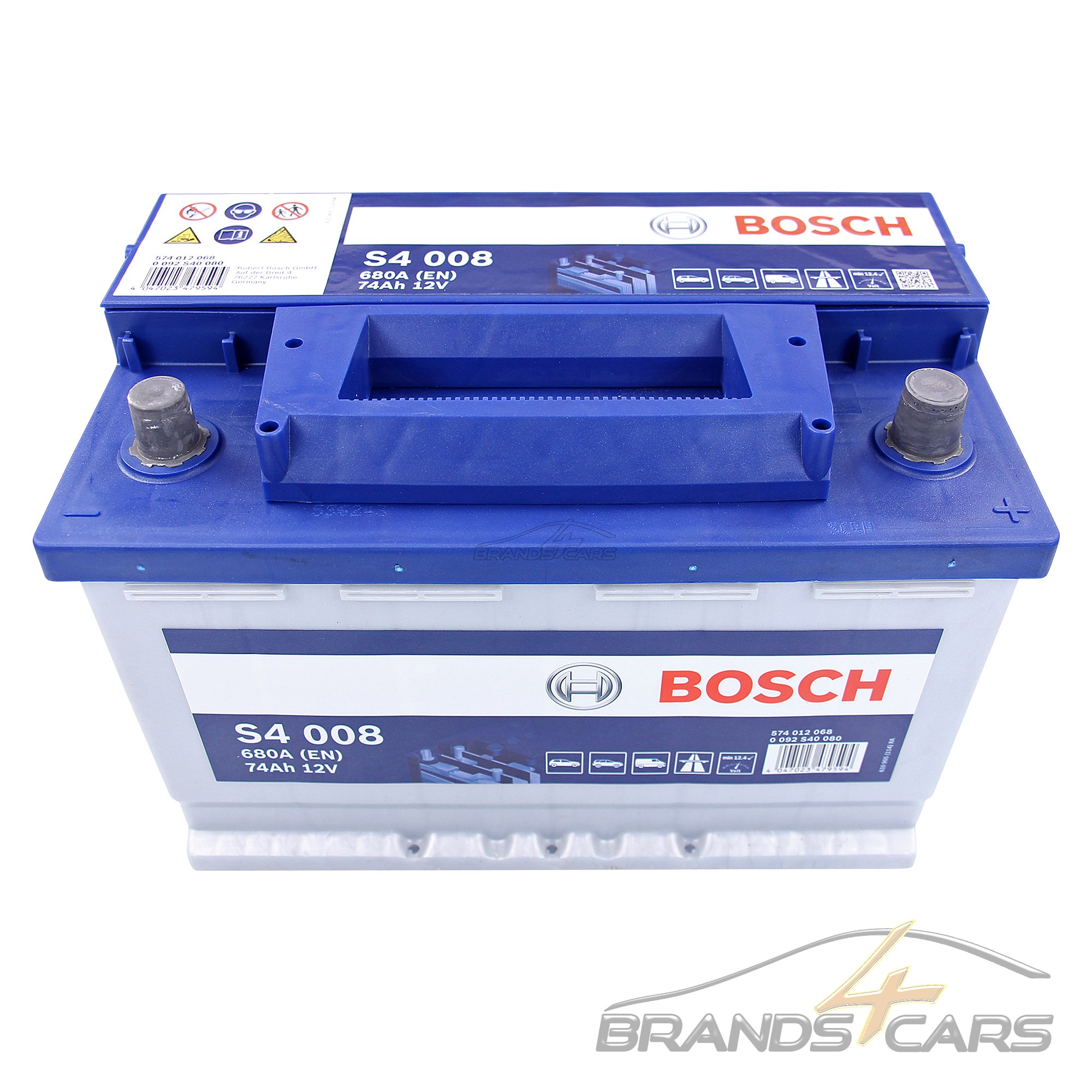 Аккумулятор bosch s4 008