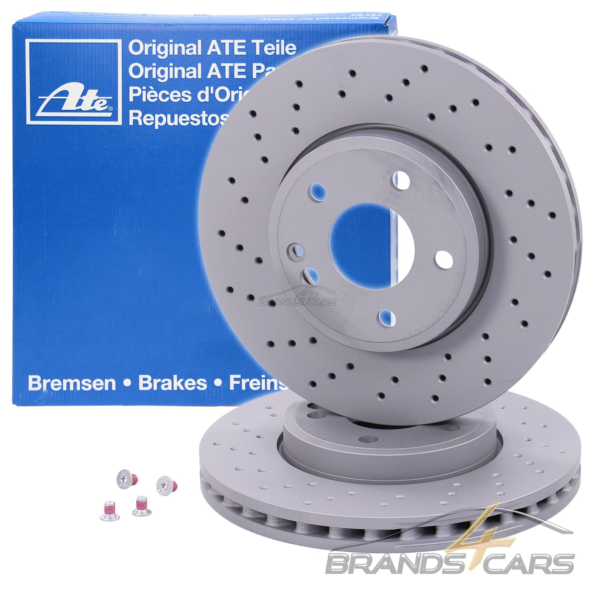 ATE BREMSENKIT CERAMIC MERCEDES A-KLASSE B-KLASSE CLA GLA-KlASSE HINTEN Ø295