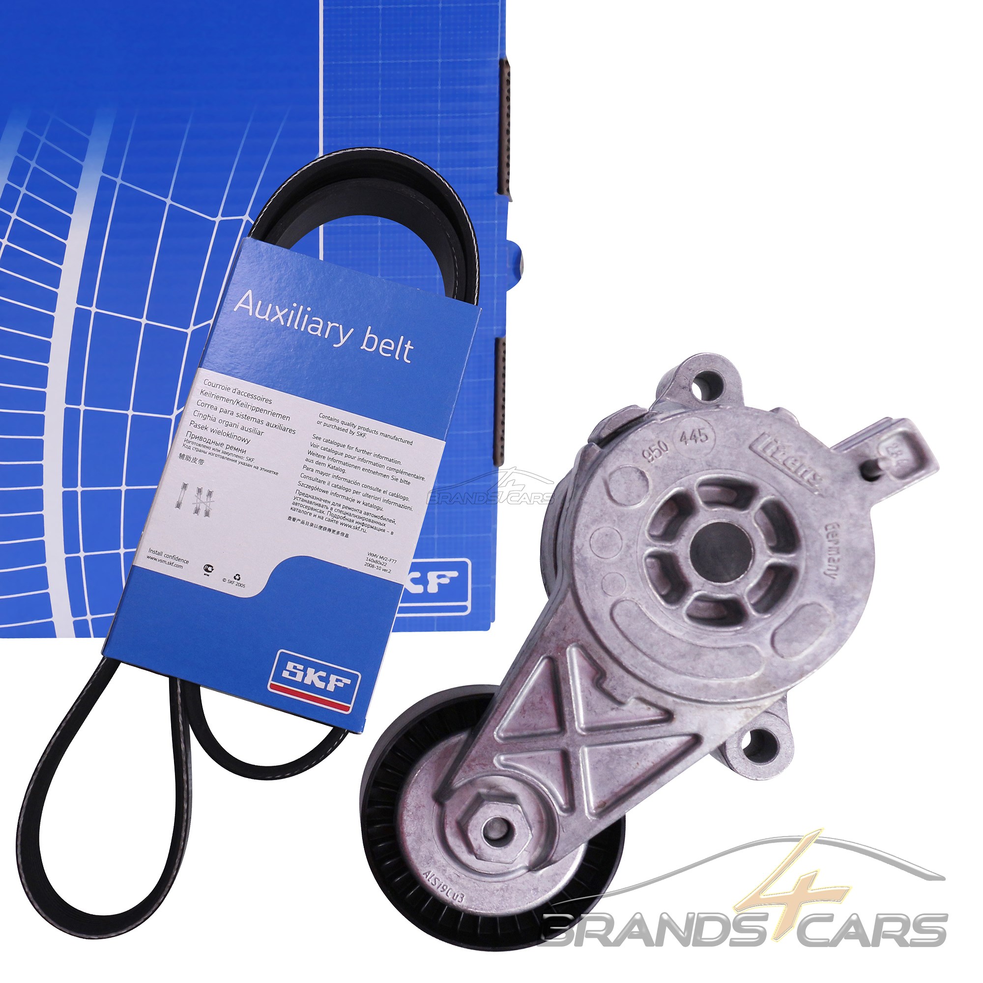 FEBI RIEMEN-SPANNER KEIL-RIPPEN-RIEMEN AUDI A3 8P 1.9 2.0 TDI BJ 03-13