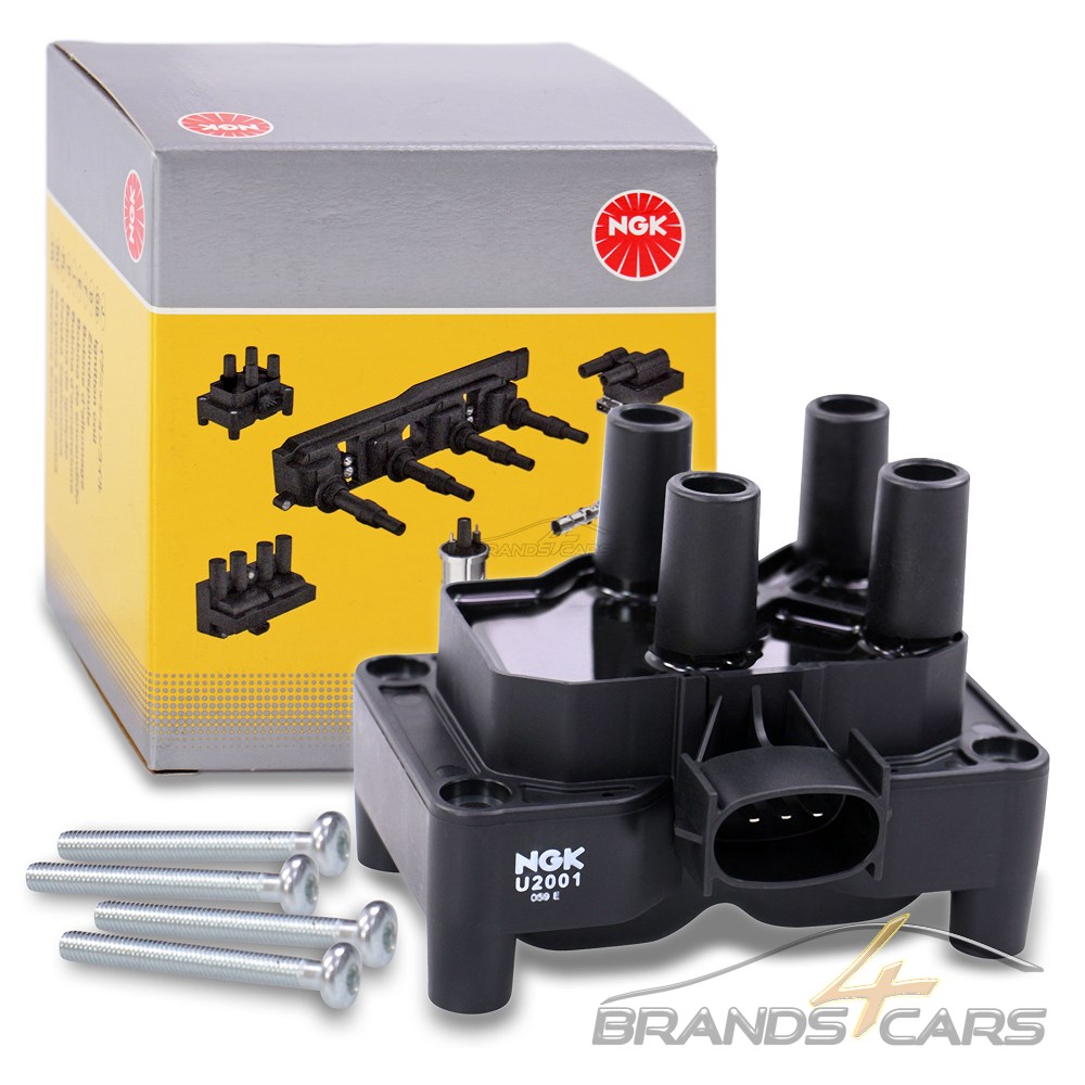 NGK ZÜNDSPULE U2001 FÜR FORD FIESTA 4 JA JB 5 JH JD 1.25 1.3 1.4 1.6 | eBay