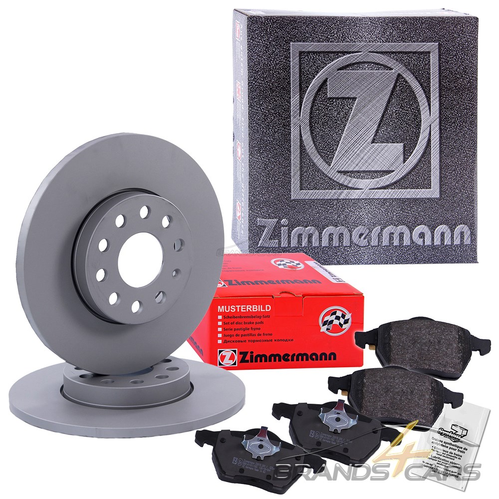 BREMSBELÄGE VORNE+HINTEN FORD C-MAX 1 1.6 1.8 BJ 07-10 ATE 4x BREMSSCHEIBE