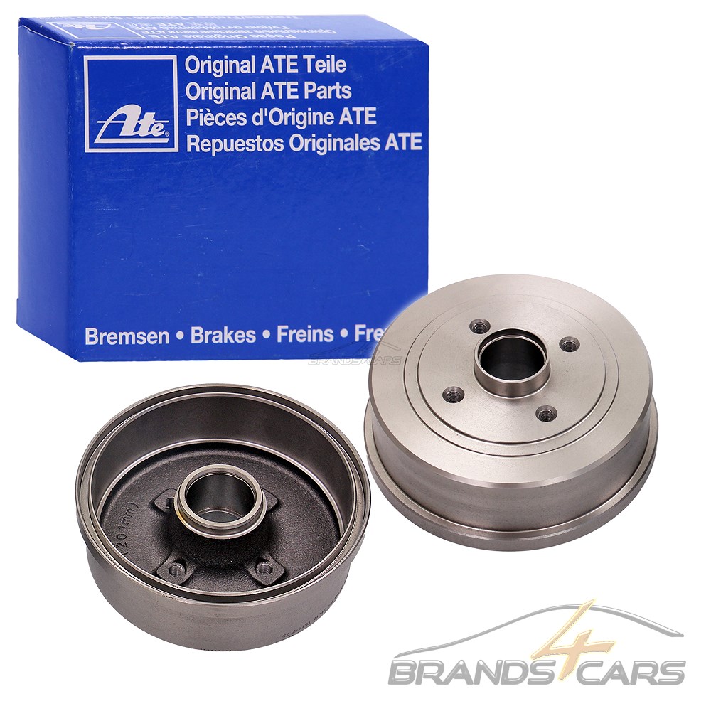 BREMSTROMMEL Ø200mm OPEL CORSA B TIGRA ohne ABS BOSCH BACKEN SATZ