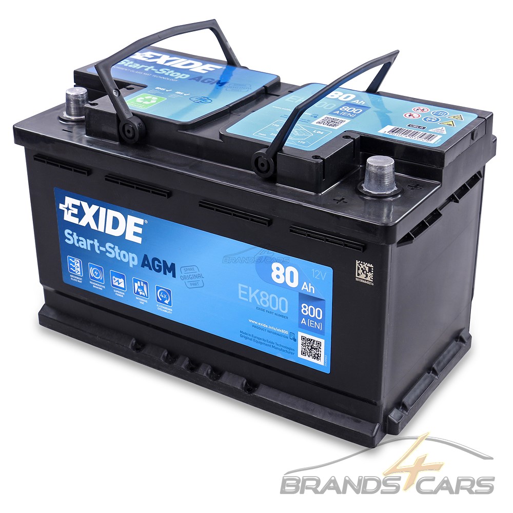 Аккумулятор exide ek800