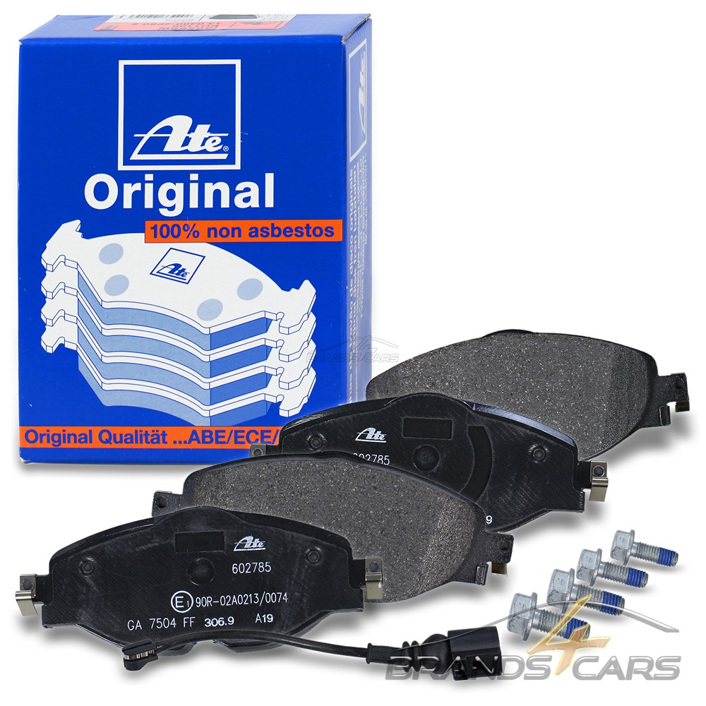 SATZ ATE BREMSBELÄGE BREMSKLÖTZE VWK VORNE SEAT LEON 5F SC ST BJ AB 12