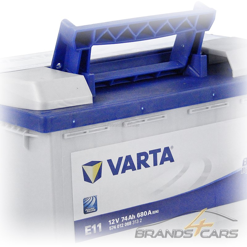 Varta Blue Dynamic 74ач 680a [574 012 068 e11]. Varta Blue Dynamic e11. Varta 74. Varta e11 12v 74ah.