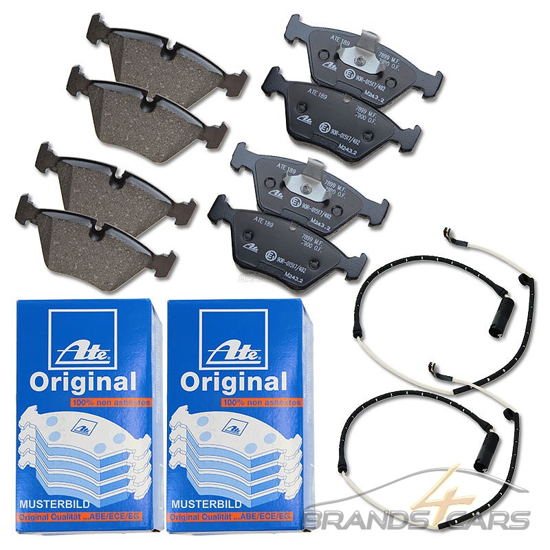 ATE 4x BREMSSCHEIBE+BREMSBELÄGE+VWK VORNE+HINTEN SEAT EXEO 3R ST BJ 09-13