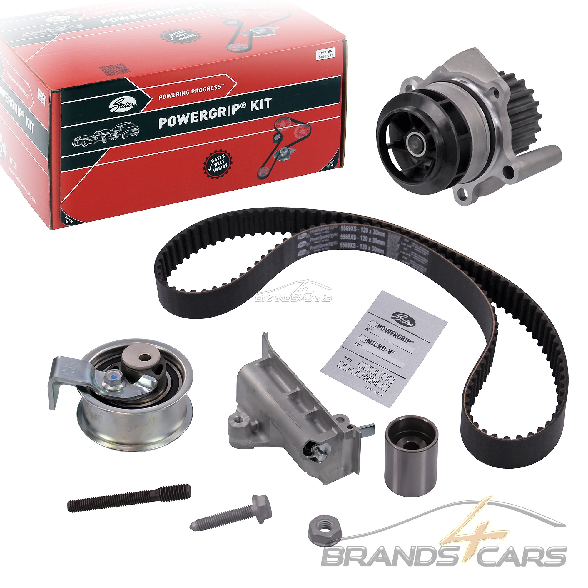 GATES ZAHNRIEMENSATZ SET KIT CITROEN C5 1 2.2 HDi BJ 0104 C8 2.2 HDi