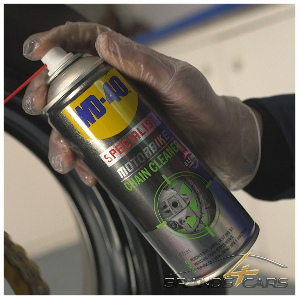 WD40 SPECIALIST® MOTORBIKE 400ml KETTENREINIGER MOTORRAD