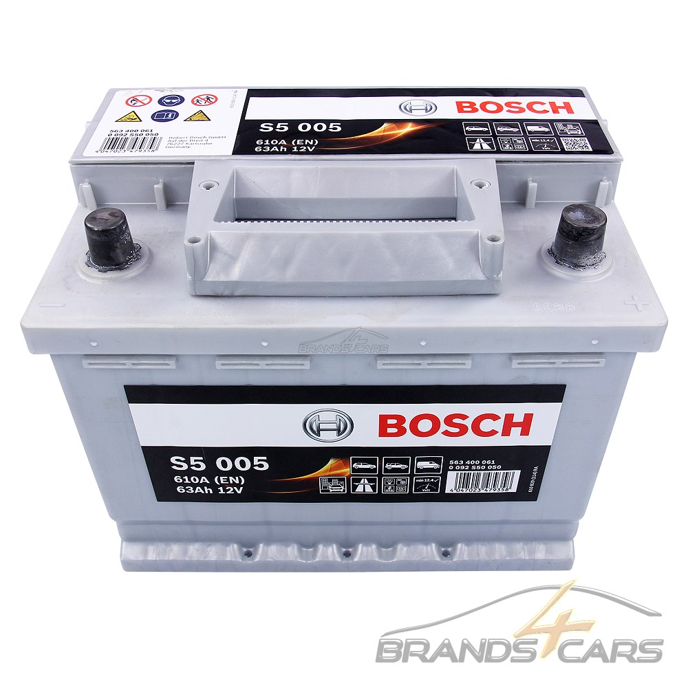 Аккумулятор bosch s5 63ah