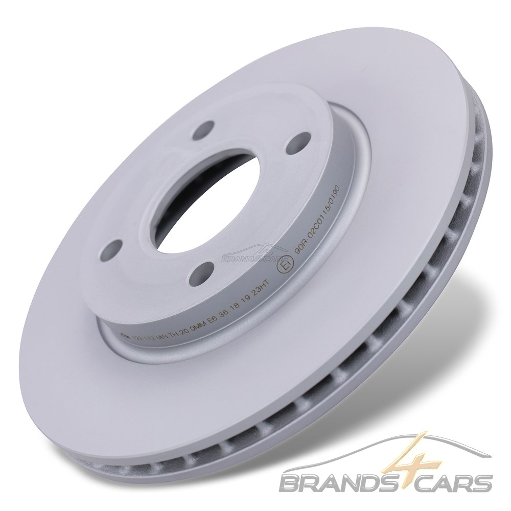 1x Bremsscheibe Scheibenbremse vorn Ford Fiesta Focus Fusion KA Puma Mazda 121