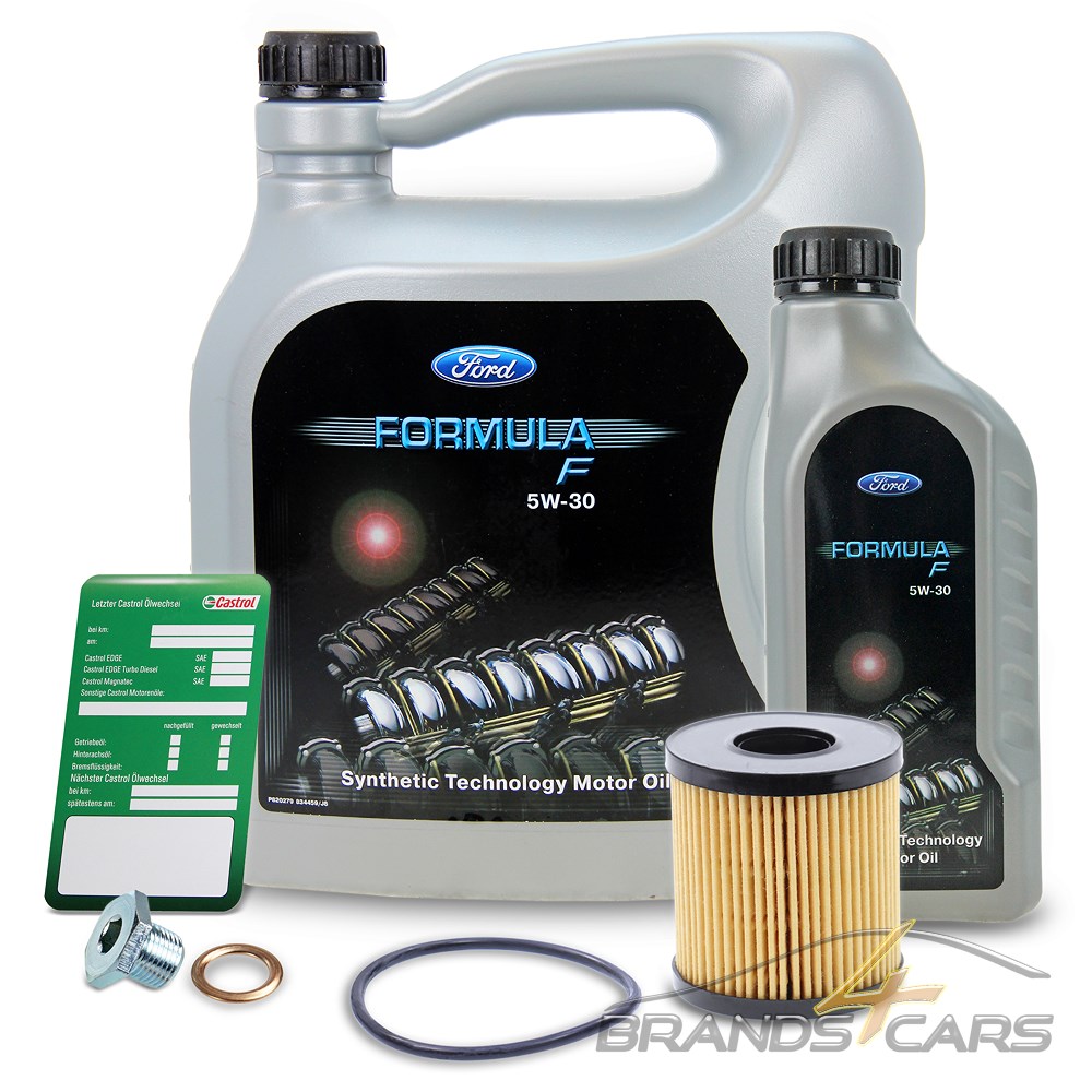 ÖLWECHSELSET +6l FORD 5W30 MOTORÖL FORD CMAX FOCUS MONDEO KUGA SMAX 2.0 TDCi eBay
