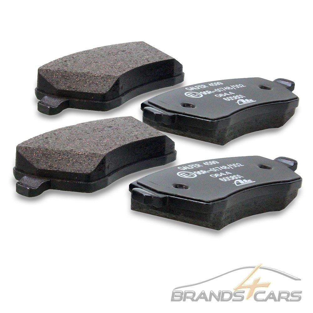 ATEC Germany Bremsbeläge Vorderachse - 4-tlg. Satz Für VW, Audi, Seat, Skoda