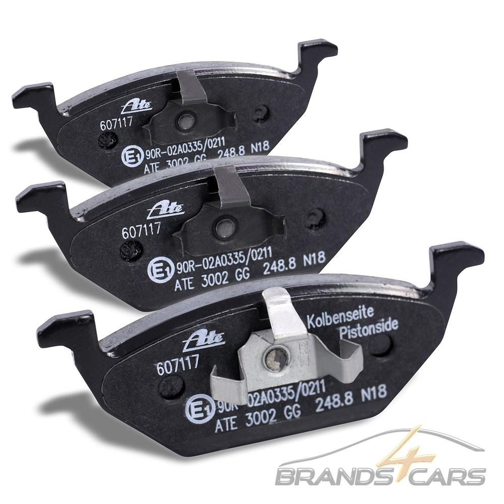 SATZ BREMSBELÄGE BREMSKLÖTZE HINTEN SKODA FABIA 1 2 6Y 54 OCTAVIA 1U 1Z