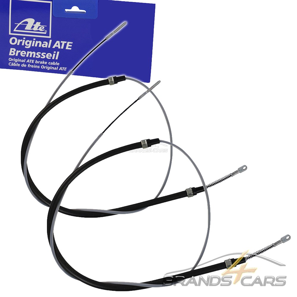 BMW 3er E30-2 Stück Bremsseile für die Scheibenbremsen für hinten Hinterachse