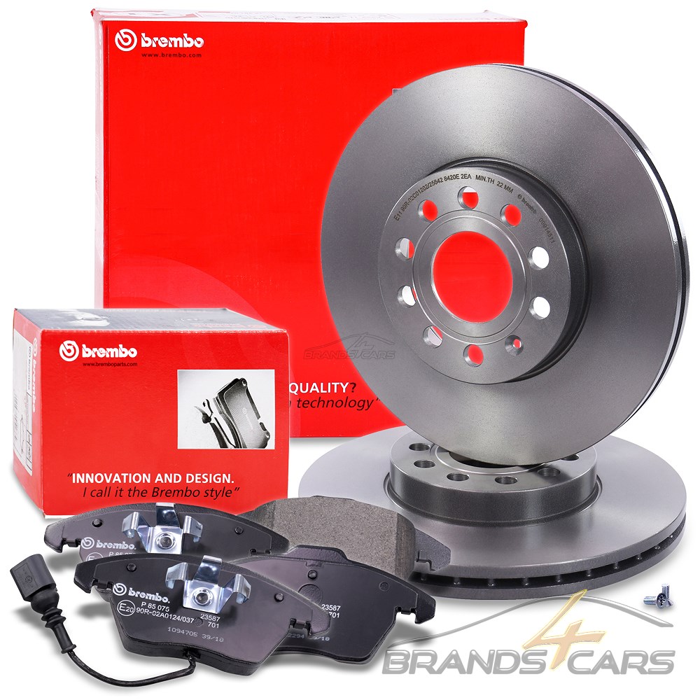 BREMBO A 02 210 Zubehörsatz Bremsbelag Bremsklötze für VW PORSCHE ALFA ROMEO