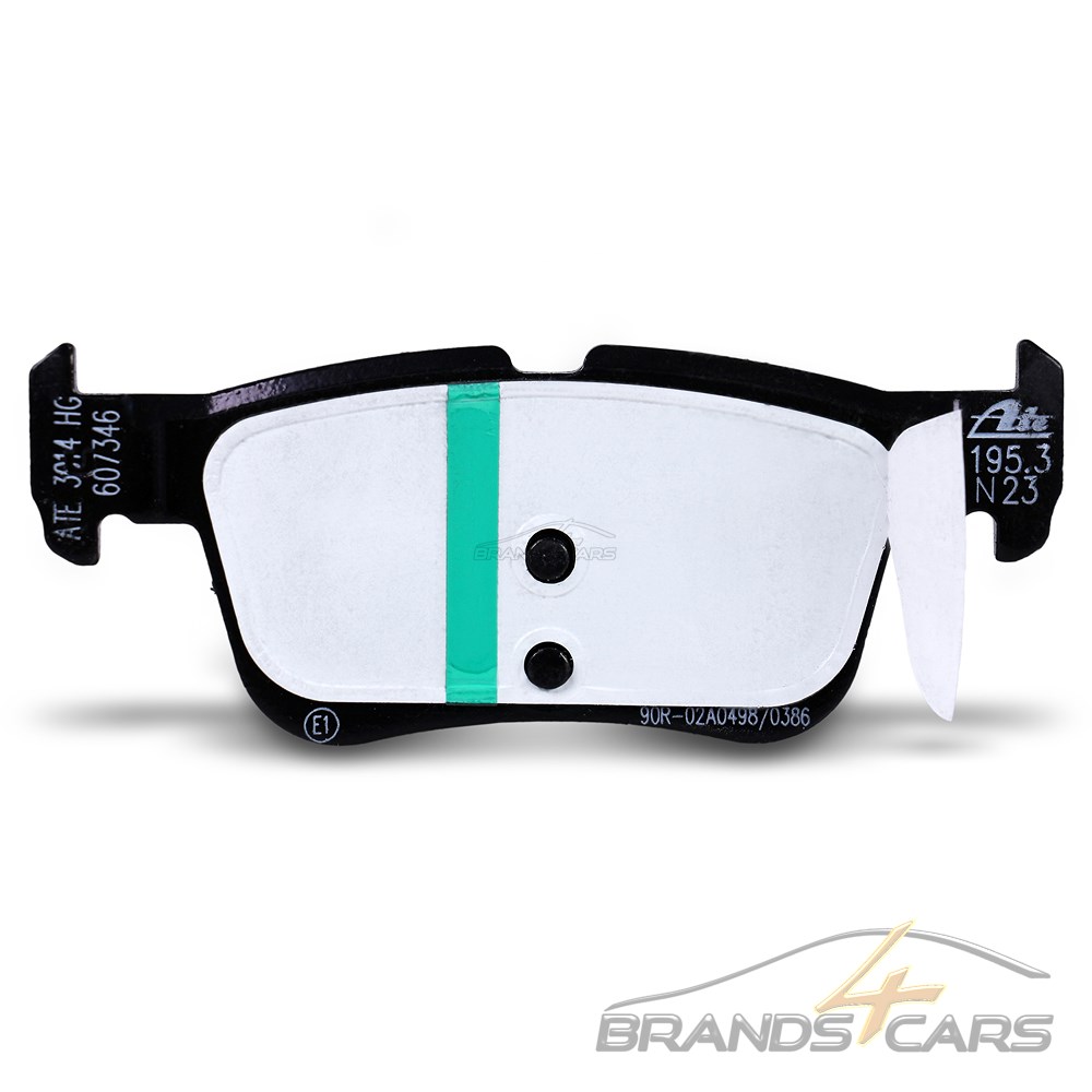 JURID BREMSBELÄGE HINTEN Passend Für FORD FOCUS GALAXY KUGA MONDEO S-MAX LAND RO