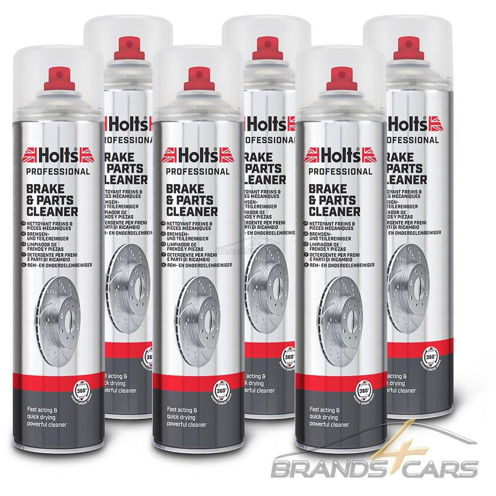6x HOLTS BRAKE CLEANER 600ml PART CLEANER BREAK CLEANER QUICK DRY 51411728 4058612396772 eBay