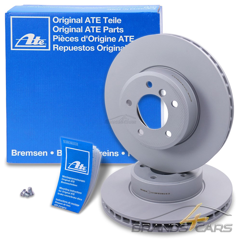 2 BREMSSCHEIBEN BMW 5ER E60 E61 6ER E63 VORNE VORDERACHSE Ø 324 MM BELÜFTET