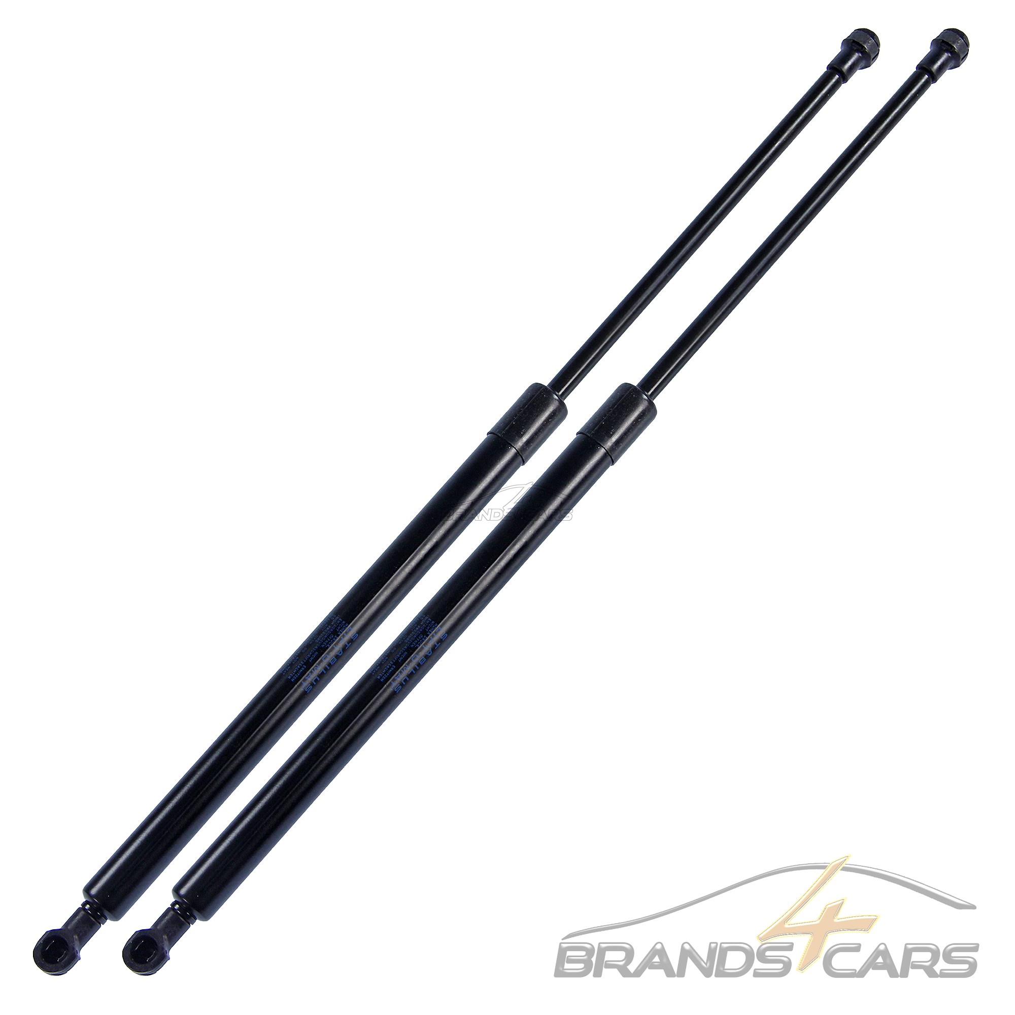 2x STABILUS DÄMPFER GAS GASDRUCKDÄMPFER KOFFERRAUM HECKKLAPPE DÄMPFER 31763145