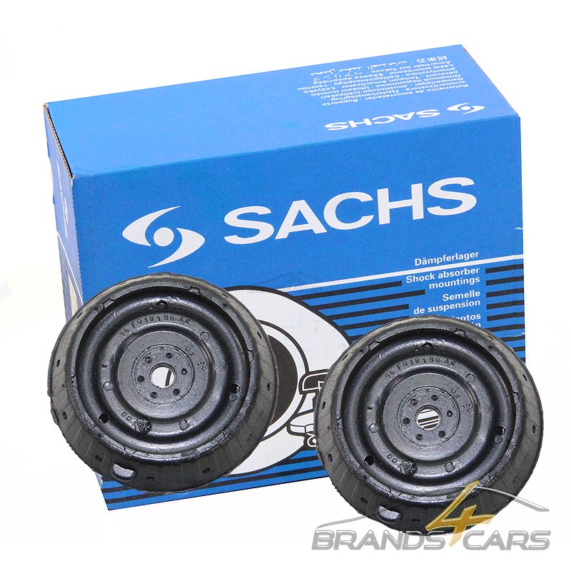 2x SACHS DOMLAGER FEDERBEINLAGER VORNE MAZDA 121 3 JASM JBSM BJ 96-03
