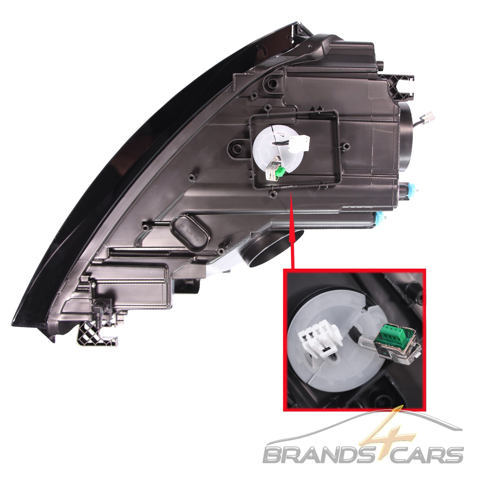 HELLA BIXENON SCHEINWERFER LED TAGFAHRLICHT LINKS AUDI A3 8P FACELIFT AB BJ 08 eBay
