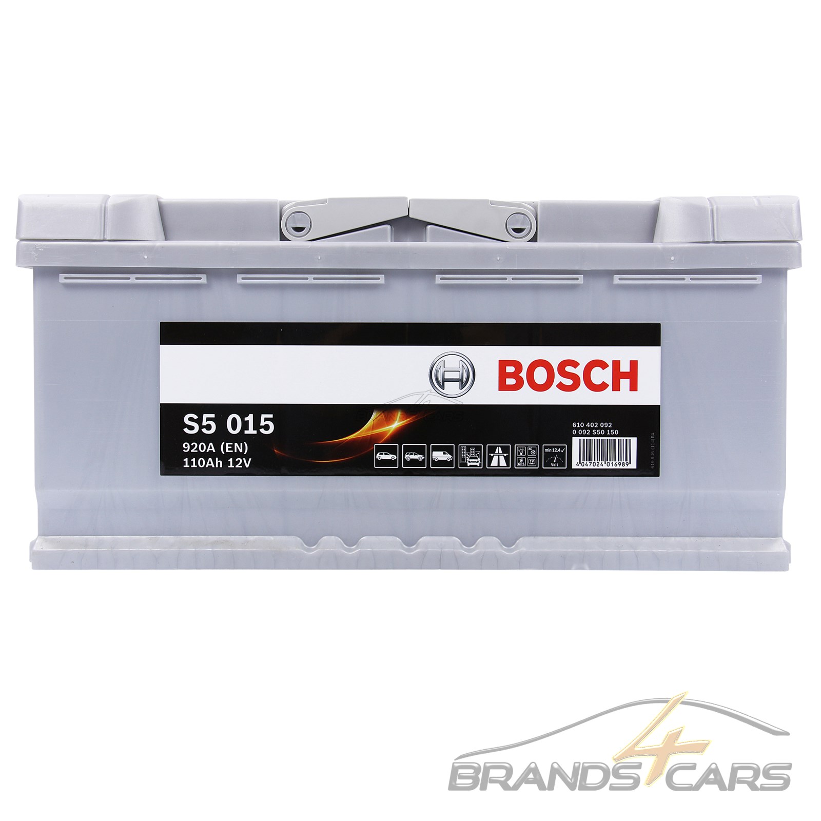 BOSCH S5 015 110Ah 920A 12V AUTOBATTERIE STARTERBATTERIE PKW-BATTERIE ...