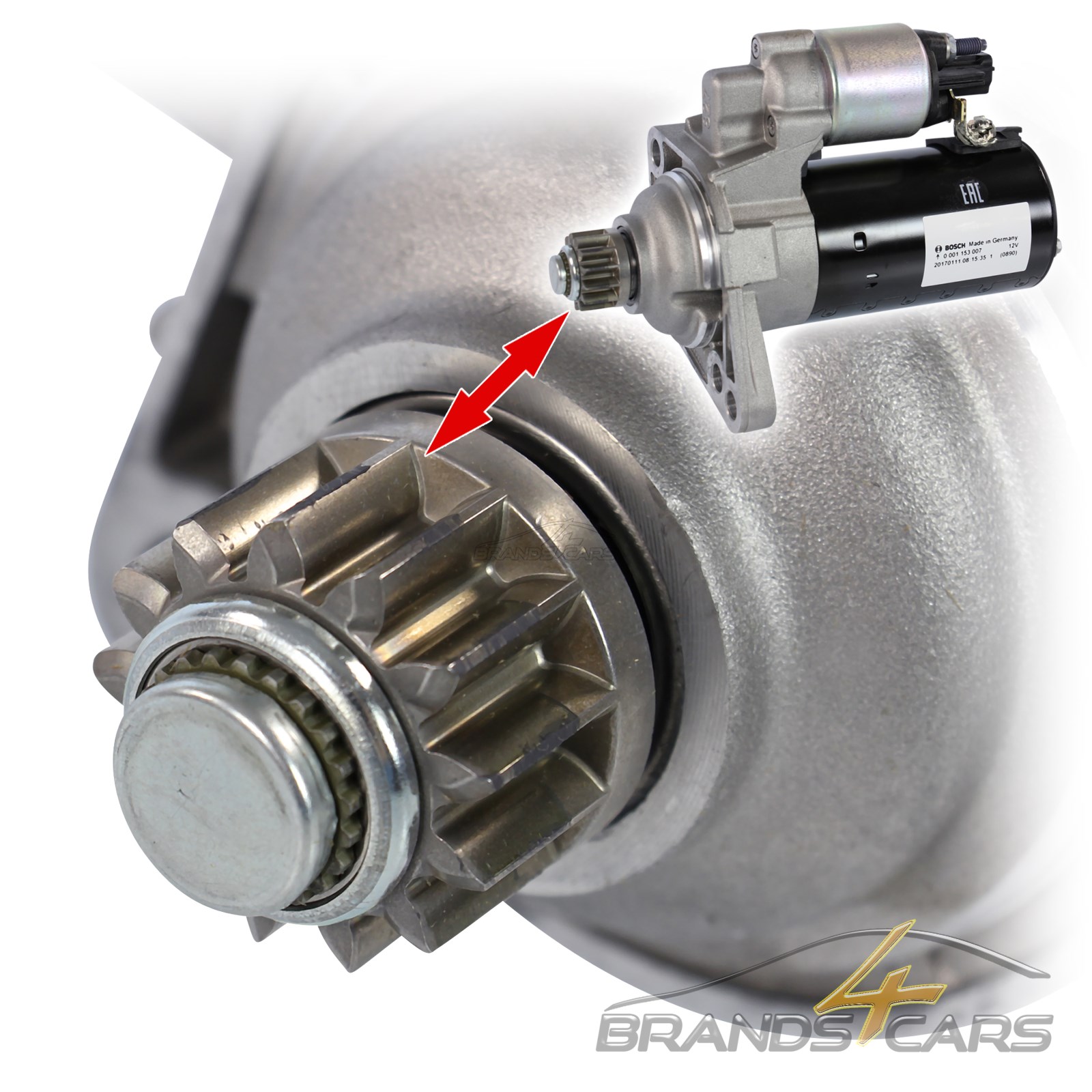 BOSCH STARTER ANLASSER VW MULTIVAN TRANSPORTER BUS T5 T6 2 ...