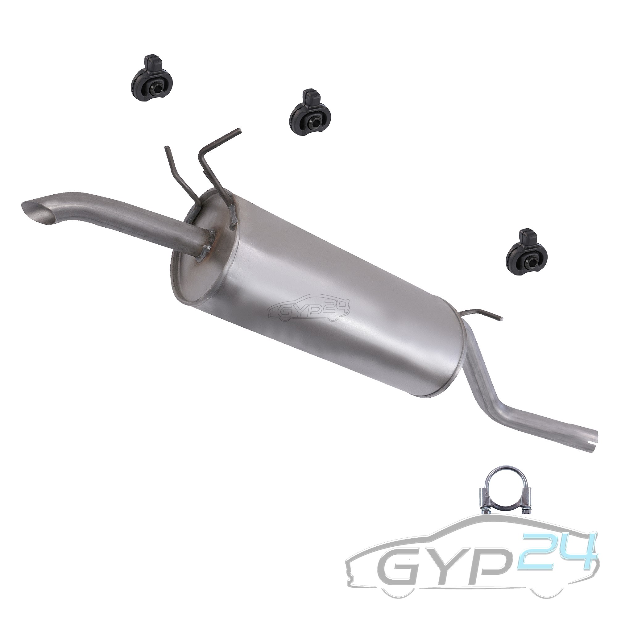 Auspuff hinten Honda Jazz II 1.2 /& 1.3 Endtopf Endschalldämpfer