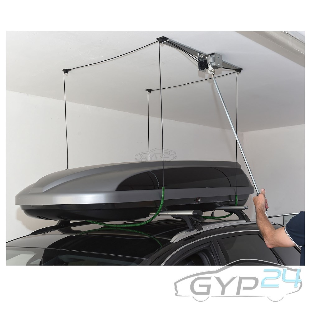 GEIGER AUTO KFZ DACHBOXEN DACHKOFFER LIFT DECKEN HALTER BIS 100kg 31247541