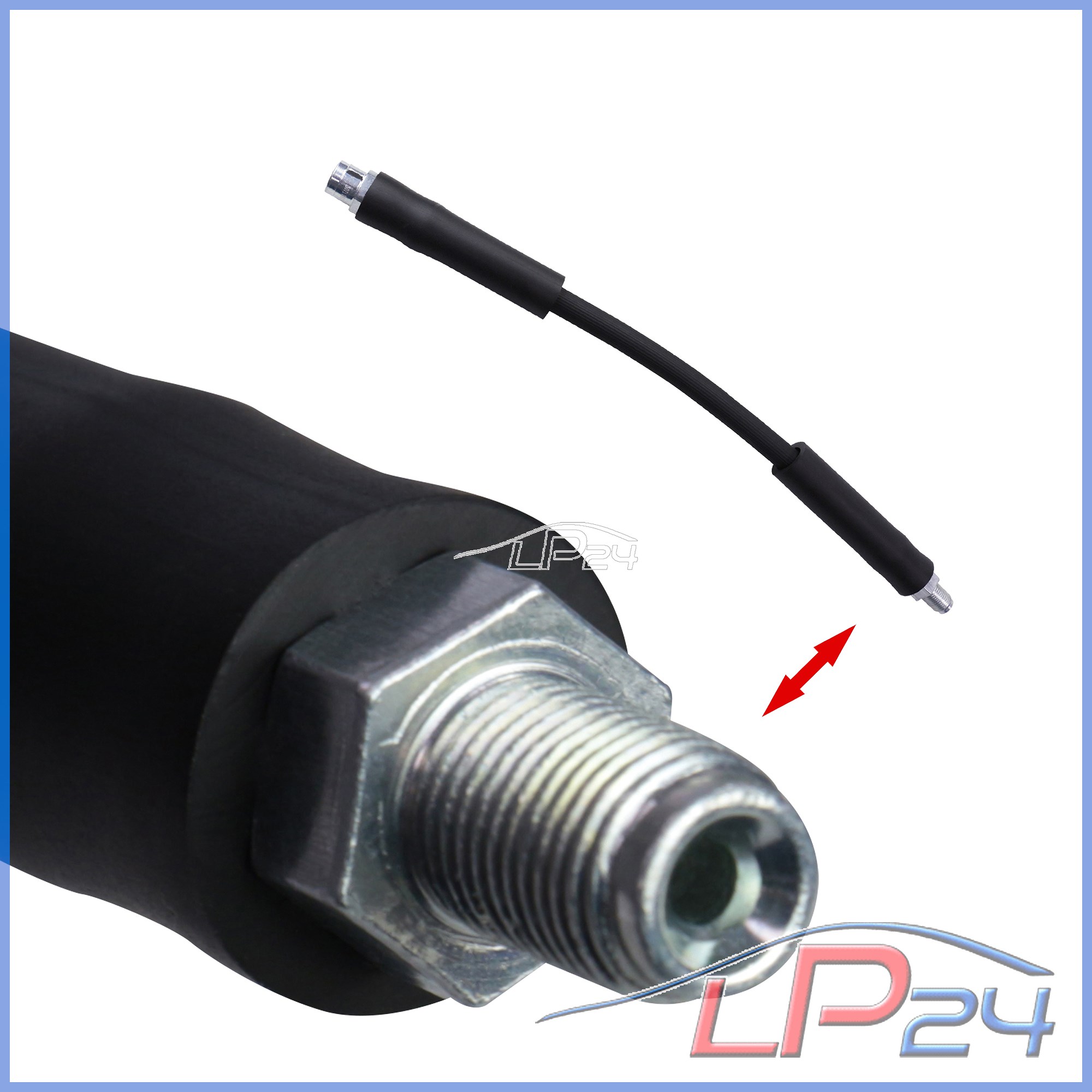R129 Stahlflex Bremsschläuche Mercedes SL ab 07//89/_Eintragungsfrei