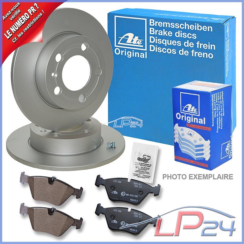 Plaquette De Frein Arrière Vw Passat 3b 3bg Essieu Arrière Disques De Frein ø245 Plein