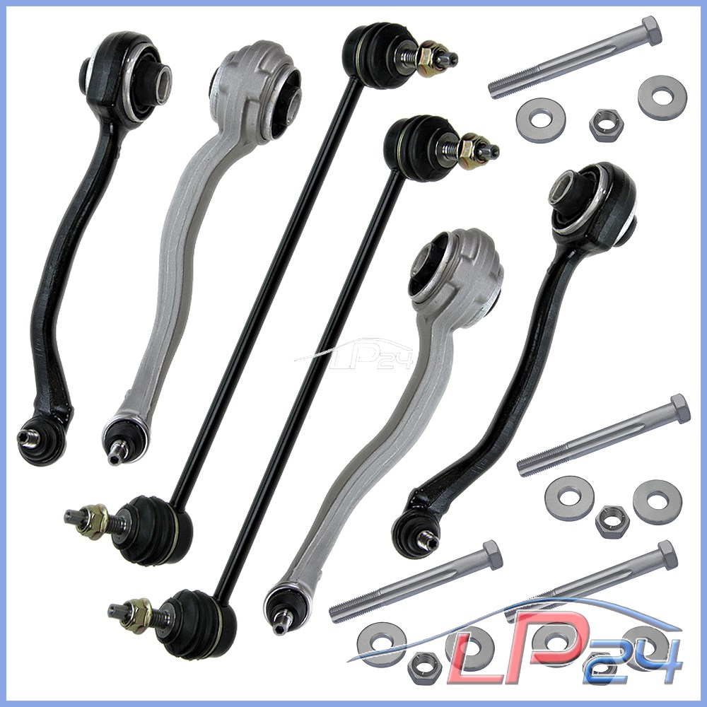 Kit Suspension Avant Pour BMW Série 5 E60/E61 | 4 Bras + 2 Barres + 2 Têtes De Barre