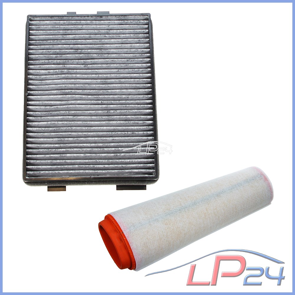 1x Intérieur Filtre Pollen Filtre charbon actif contenues Skoda 1x Filtre à air