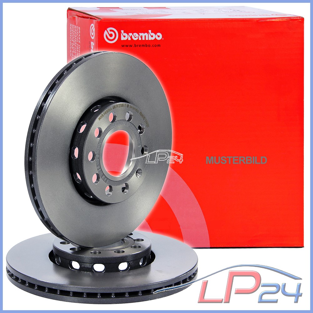 Disques De Frein Fixés 257 mm ventilé pour PEUGEOT BIPPER 1.4 1.4 HDi Plaquettes frein avant